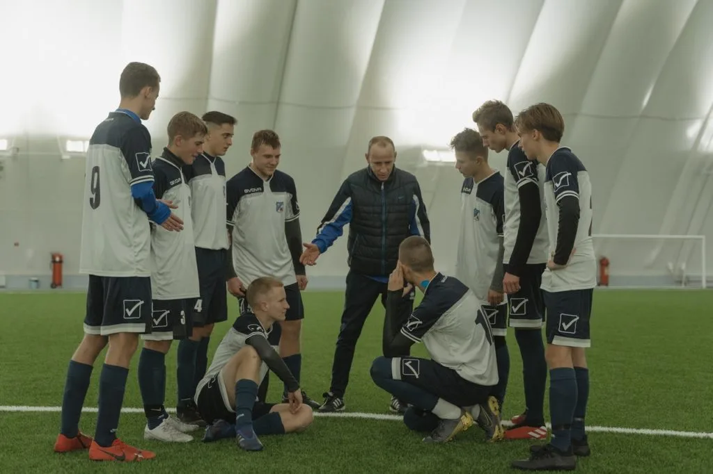 College Soccer Training 1