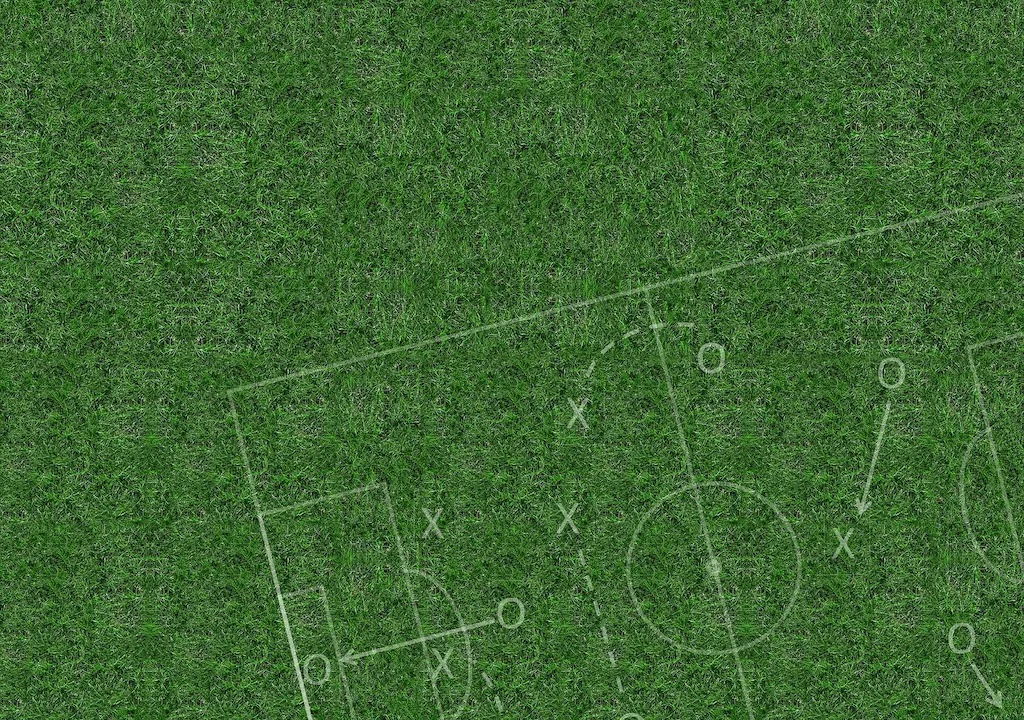 Players attacking toward goal