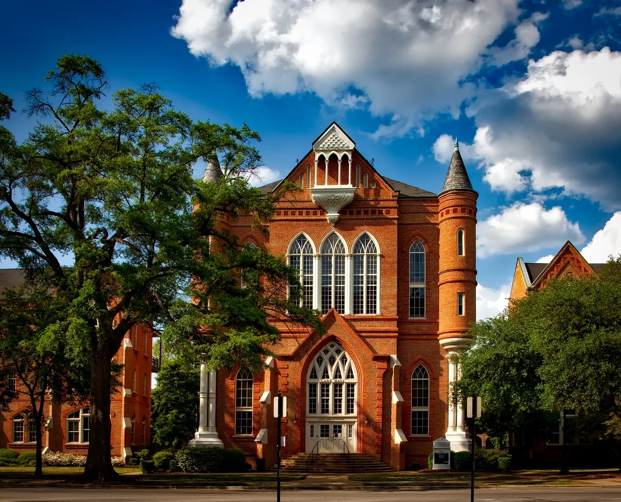 College campus building